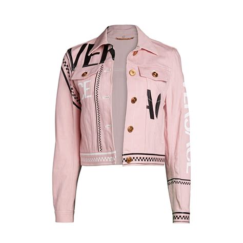 versace pink jacket|Versace jackets outlet.